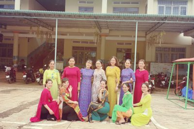Chào mừng ngày Phụ Nữ Việt Nam 20/10/2023 tại trường MN Hoa Hướng Dương